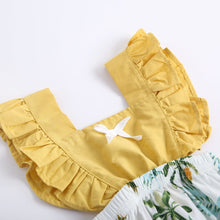 Load image into Gallery viewer, BRS9027LS-Summer fruit flying sleeves bib bodysuit