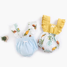 Load image into Gallery viewer, BRS9027LS-Summer fruit flying sleeves bib bodysuit