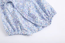 Load image into Gallery viewer, BRS9038LS-Summer floral cotton bathrobe short-sleeved bodysuit