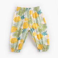 Load image into Gallery viewer, 906XPA-Summer thin European and American floral anti-mosquito pants
