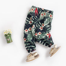 Load image into Gallery viewer, 906XPA-Summer thin European and American floral anti-mosquito pants