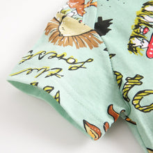 Load image into Gallery viewer, BRS9049LS-Korean spring animal print cartoon crawling suit