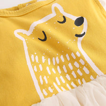 Load image into Gallery viewer, BRS9052LS-Summer Animal Mesh Skirt