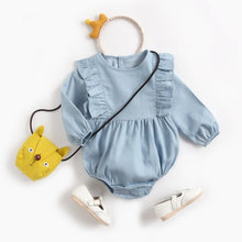 Load image into Gallery viewer, BRW9101LS- Spring and Autumn long-sleeved solid color bodysuit