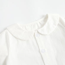 Load image into Gallery viewer, BCS2026LS-Summer floral doll collar shirt + briefs two-piece set