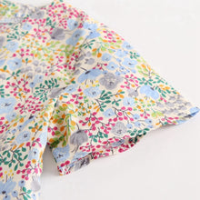 Load image into Gallery viewer, BRS2037LS-Summer Korean style floral short-sleeved bodysuit