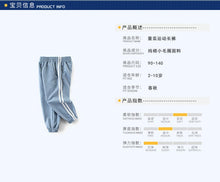 Load image into Gallery viewer, 5055PA-Spring and summer simple striped sports trousers