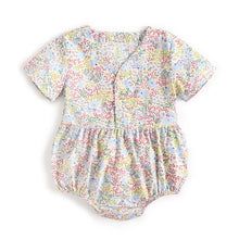 Load image into Gallery viewer, BRS2037LS-Summer Korean style floral short-sleeved bodysuit