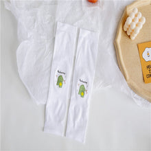 Load image into Gallery viewer, 1102AC-Summer ice silk children's anti-ultraviolet and anti-mosquito fingerless high elastic sunscreen sleeves