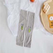 Load image into Gallery viewer, 1102AC-Summer ice silk children's anti-ultraviolet and anti-mosquito fingerless high elastic sunscreen sleeves