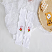 Load image into Gallery viewer, 1102AC-Summer ice silk children's anti-ultraviolet and anti-mosquito fingerless high elastic sunscreen sleeves