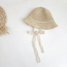 Load image into Gallery viewer, 50301AC-Spring and Summer Korean Style Lace Straw Hat