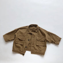 Load image into Gallery viewer, 963SE-Autumn and winter Korean style large pocket thickened work jacket