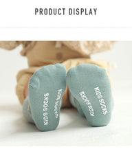 Load image into Gallery viewer, ZT37AC-Children's socks spring and autumn boys and girls mid-tube socks baby non-slip floor socks baby long socks princess socks