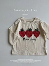 將圖片載入圖庫檢視器 <台灣館>AT24A015-Aosta秋款👕 **草莓T恤 (Strawberry T)**【正韓】