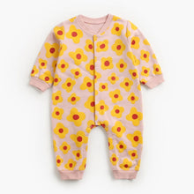 Load image into Gallery viewer, BRW2075LS-Spring and Autumn cartoon long-sleeved crawling clothes baby animal long crawling clothes