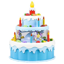 Load image into Gallery viewer, 294AC-Puzzle simulation can blow out children's toy cake