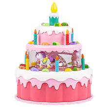Load image into Gallery viewer, 294AC-Puzzle simulation can blow out children's toy cake