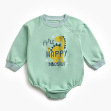 Load image into Gallery viewer, BRW2096LS-Spring and Autumn Korean Style Cartoon Print Long Sleeve Bodysuit