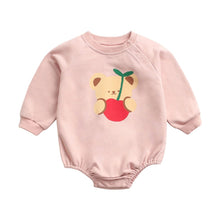 Load image into Gallery viewer, BRW2096LS-Spring and Autumn Korean Style Cartoon Print Long Sleeve Bodysuit