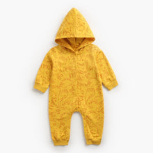 Load image into Gallery viewer, BRW2074LS-Spring and Autumn Korean Dinosaur Print Hooded Climbing Suit