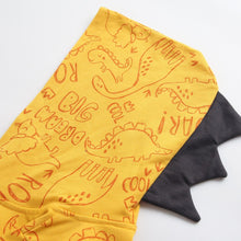 Load image into Gallery viewer, BRW2074LS-Spring and Autumn Korean Dinosaur Print Hooded Climbing Suit