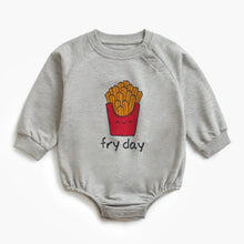 Load image into Gallery viewer, BRW2096LS-Spring and Autumn Korean Style Cartoon Print Long Sleeve Bodysuit