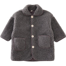 Load image into Gallery viewer, 28103SE-Winter Korean style boys and girls mid-length lambskin coat