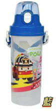 Load image into Gallery viewer, <Taiwan Pavilion> 20102AC-Cartoon POLI Direct Drinking Kettle 650ML (with Carrying Bag)