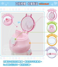 Load image into Gallery viewer, <Taiwan Pavilion> 20102AC-Cartoon POLI Direct Drinking Kettle 650ML (with Carrying Bag)