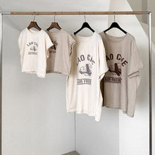 Load image into Gallery viewer, 23D509PCW-Children's cartoon loose printed tops parent-child wear