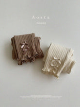 將圖片載入圖庫檢視器 <台灣館>AT24A006-Aosta秋款👖 **山茶花綁帶打底褲 (Camellia Leggings)**【正韓】