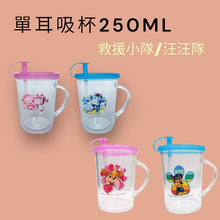 Load image into Gallery viewer, <Taiwan Pavilion> 20051AC-POLI Paw Patrol Single Ear Suction Cup Transparent Suction Cup 250ML