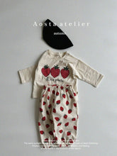 將圖片載入圖庫檢視器 <台灣館>AT24A015-Aosta秋款👕 **草莓T恤 (Strawberry T)**【正韓】