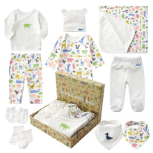 Load image into Gallery viewer, M1257AC-Spring, Summer, Autumn and Winter Animal Series Newborn Gift Box 10-piece Set
