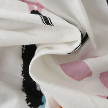 Load image into Gallery viewer, 8133SE-Summer European and American children's star print skirt style short-sleeved top