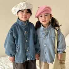 Load image into Gallery viewer, C83002SE-Korean Spring and Autumn Children's Loose Denim Jacket