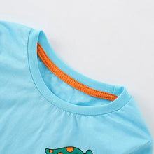 Load image into Gallery viewer, 8571SE-malwee autumn casual round neck triceratops long-sleeved top