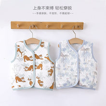 Load image into Gallery viewer, D23313SE-Padded warm baby vest for boys and girls