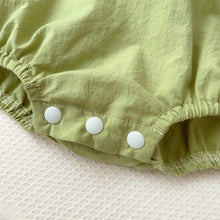 Load image into Gallery viewer, 2402256LS-Summer cotton short-sleeved fake two-piece bodysuit