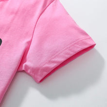 Load image into Gallery viewer, Z50042SE-Summer short-sleeved pure cotton oil painting style short-sleeved top