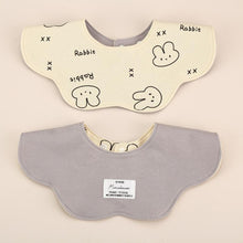 Load image into Gallery viewer, 20501AC-Korean style pure cotton double-sided bib