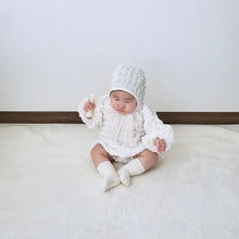 Load image into Gallery viewer, Y9318LS-2023 Spring and Summer Bubble Woven Waffle Baby Onesie Girl Spring Clothes Climbing Clothes Newborn Bodysuit