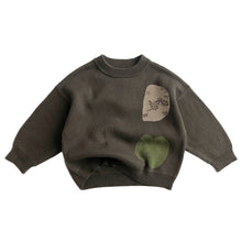 Load image into Gallery viewer, <Taiwan Pavilion> 23T21SE-Spring and Autumn Graffiti All-match Knitted Long-sleeved Top