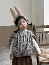 Load image into Gallery viewer, D82221SE-Autumn and winter Korean style padded floral vest