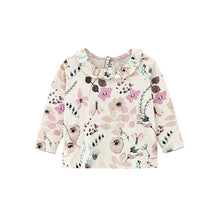Load image into Gallery viewer, 7530SE-Autumn round neck long sleeve floral top for children