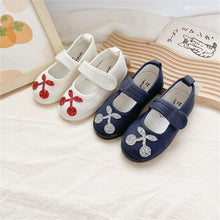 Load image into Gallery viewer, 122301AC- Spring Little Cherry Soft-soled Children's Canvas Shoes