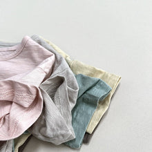 Load image into Gallery viewer, 23072SE-Summer Cream Salad Cotton Short Sleeve T-Shirt