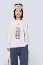 Load image into Gallery viewer, BB2620PCW-秋日趣味兔子印花長袖上衣