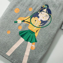 Load image into Gallery viewer, Z50040SE-Summer tennis girls short-sleeved top